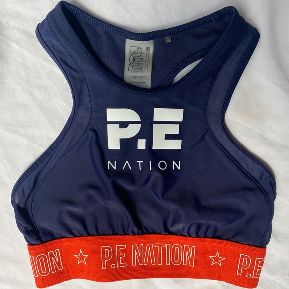 P.E. NATION Sports Tank in Navy Size XS - Picture 2 of 10